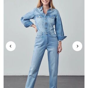 Denim Blue Jumpsuit